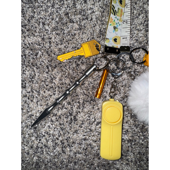 Women's Unbranded Keychain One Size Yellow self defense items - Picture 3 of 6